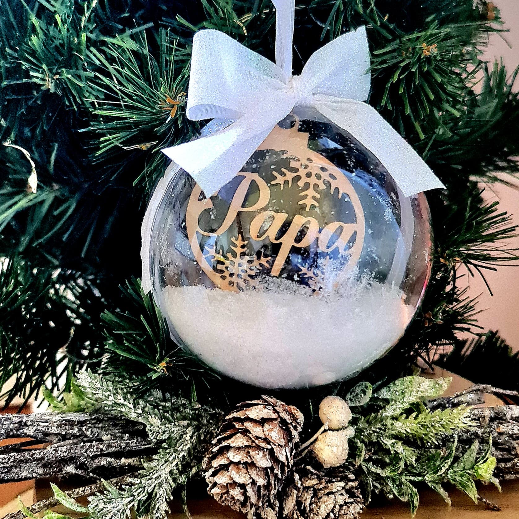Boule de Noël neige – Image 2