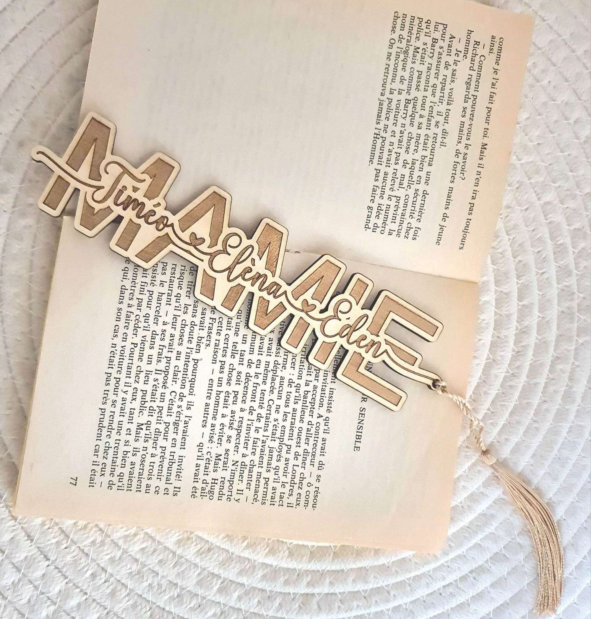 Marque page Mamie