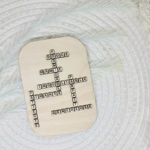 Carte Fête des Mamie Scrabble
