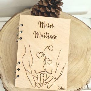 Carnet Merci Maîtresse , Maître , Atsem , Avs , Nounou