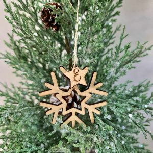 Boule de Noël personnalisée Flocon
