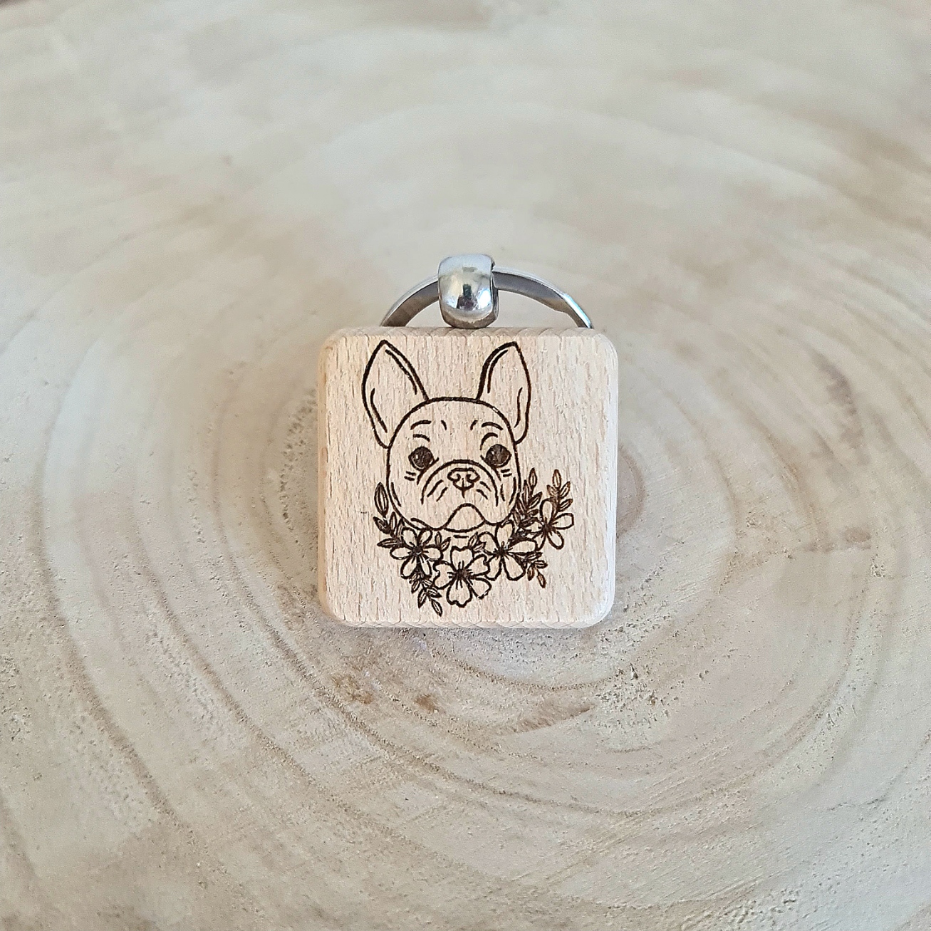 Porte clé Chat, Bouledogue , Cerf , Loup , Koala , Cheval – Image 5