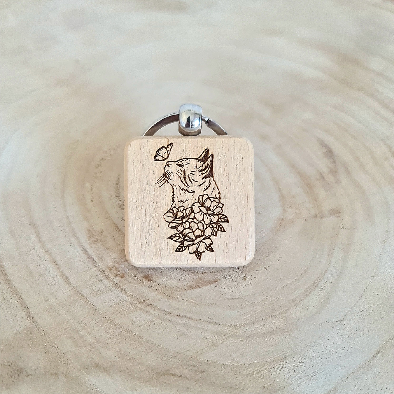 Porte clé Chat, Bouledogue , Cerf , Loup , Koala , Cheval – Image 4