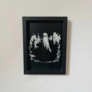 Cadre Halloween – Thème Fantômes