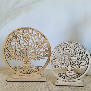 Arbre de Vie Personnalisé en Bois