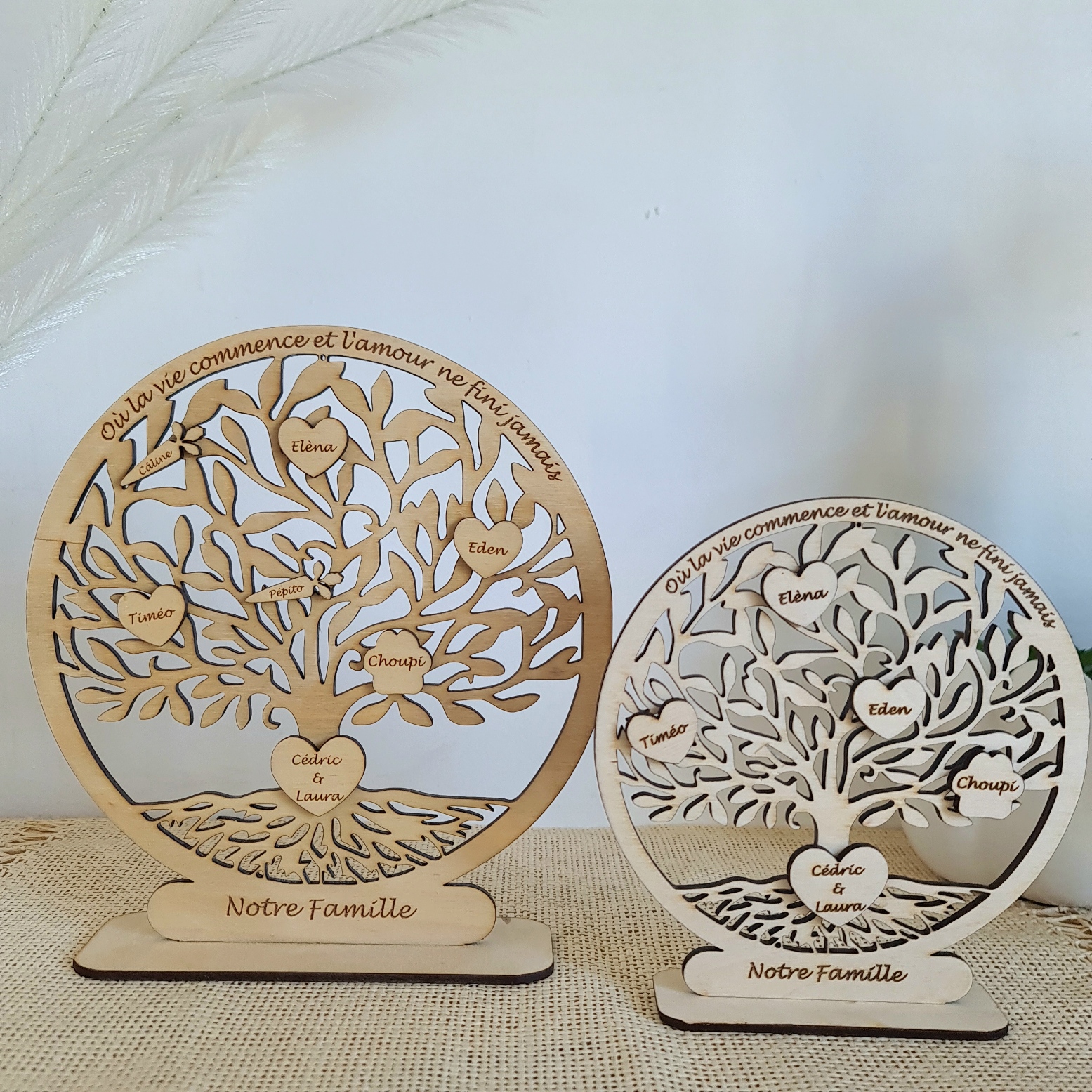 Arbre de Vie Personnalisé en Bois