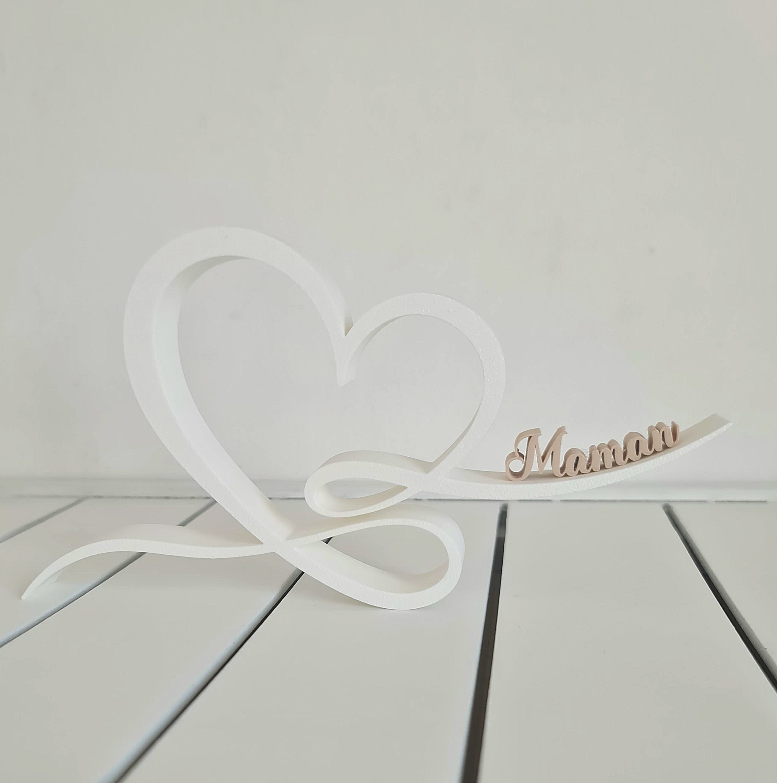 Décoration Cœur Personnalisable – Image 2